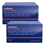 Orthomol Junior C plus compresse masticabili, gusto frutti di bosco, 2 confezioni da 30 compresse masticabili