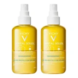 Vichy Ideal Soleil Spray de protecție solară + hialuron, SPF 30, 2x200 ml spray