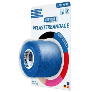 Latexvrij Buddycare Med Blue hechtpleister, 1 stuk, zolang de voorraad strekt