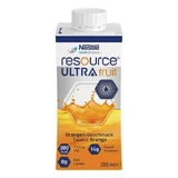 Resource Ultra Fruit Orange Liquid, 6 confezioni da 4 bottiglie da 200 ml ciascuna