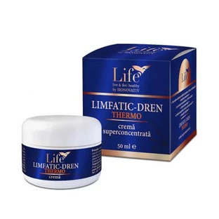 Limfatic-Dren Crema Térmica, 50 ml, Bionovativ
