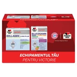 Collagene 11.000 Plus e Glucosamina 1.000 + Curcuma, 30 fiale + 60 compresse, Doppelherz