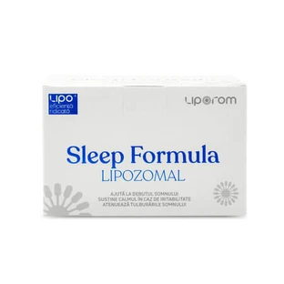 Sleep Formula Lipozomal, 30 plicuri, Liporom