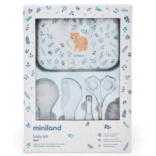 Kit de soins et d'hygiène pour bébé, Ourson, à partir de 0 mois, Miniland