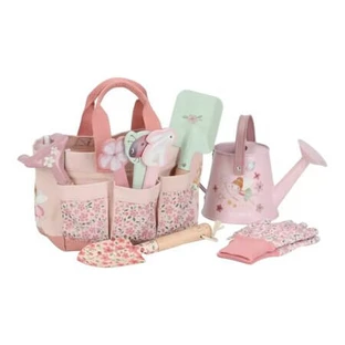 Set de joaca pentru gradinarit, Fairy Garden, 4 ani+, 10 piese, Little Dutch