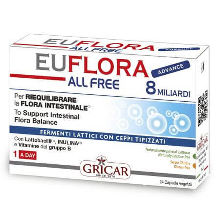 Euflora Advance All Free, 24 capsule, Gricar