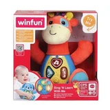 Canta y aprende con Patch, la jirafa, a partir de 3 meses, Winfun