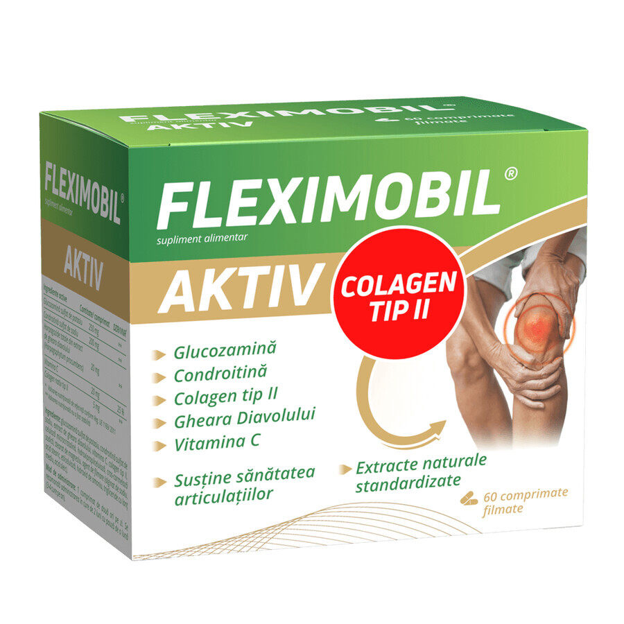 Fleximobil Aktiv, 60 comprimidos recubiertos con película, Fiterman Pharma comentarios