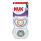 Perfect Match Air Night Schnuller-Set, 6–18 Monate, 2er-Pack, Nuk