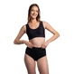 Intimo compressivo a vita alta, taglia M, nero, slip, 1 pezzo, Norseli