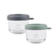Set cu 2 recipiente pentru hrana, Mineral/Sage Green, 2x150 ml, Beaba