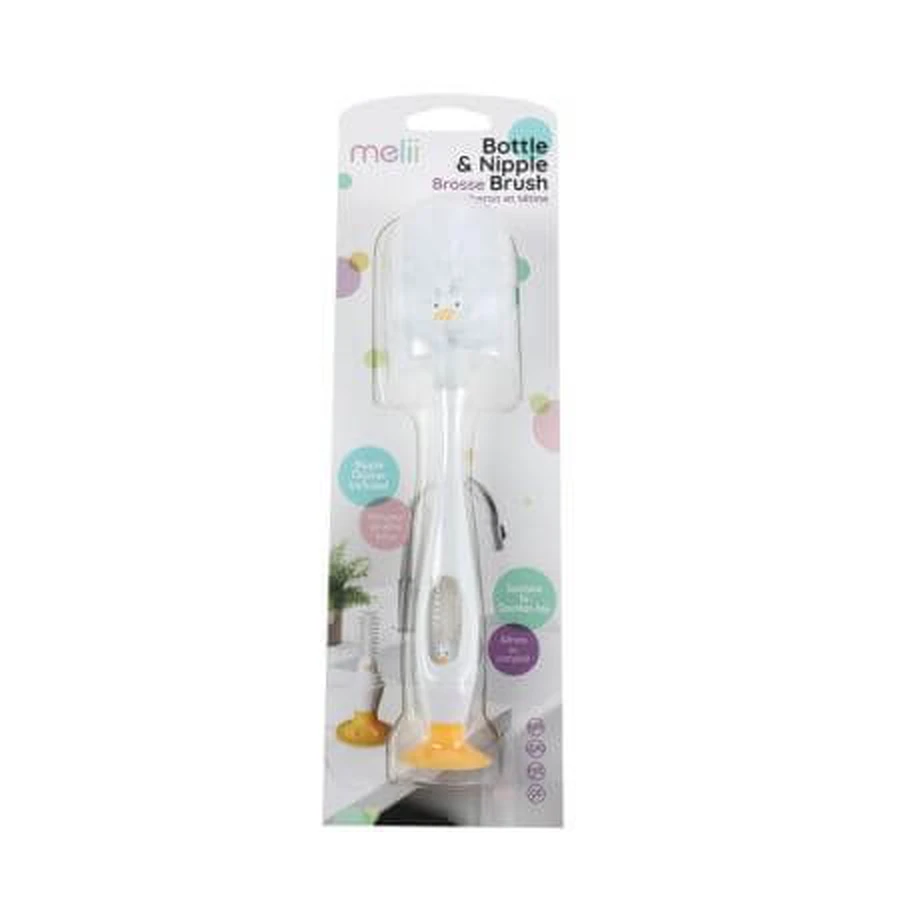 Lot de brosses pour biberons et tétines, Rata, Melii