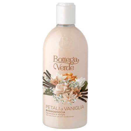 Gel doccia, idratante, con estratto di vaniglia, 400 ml, Bottega Verde