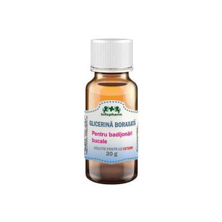 Boraxato de glicerina, 20 g, Infopharm