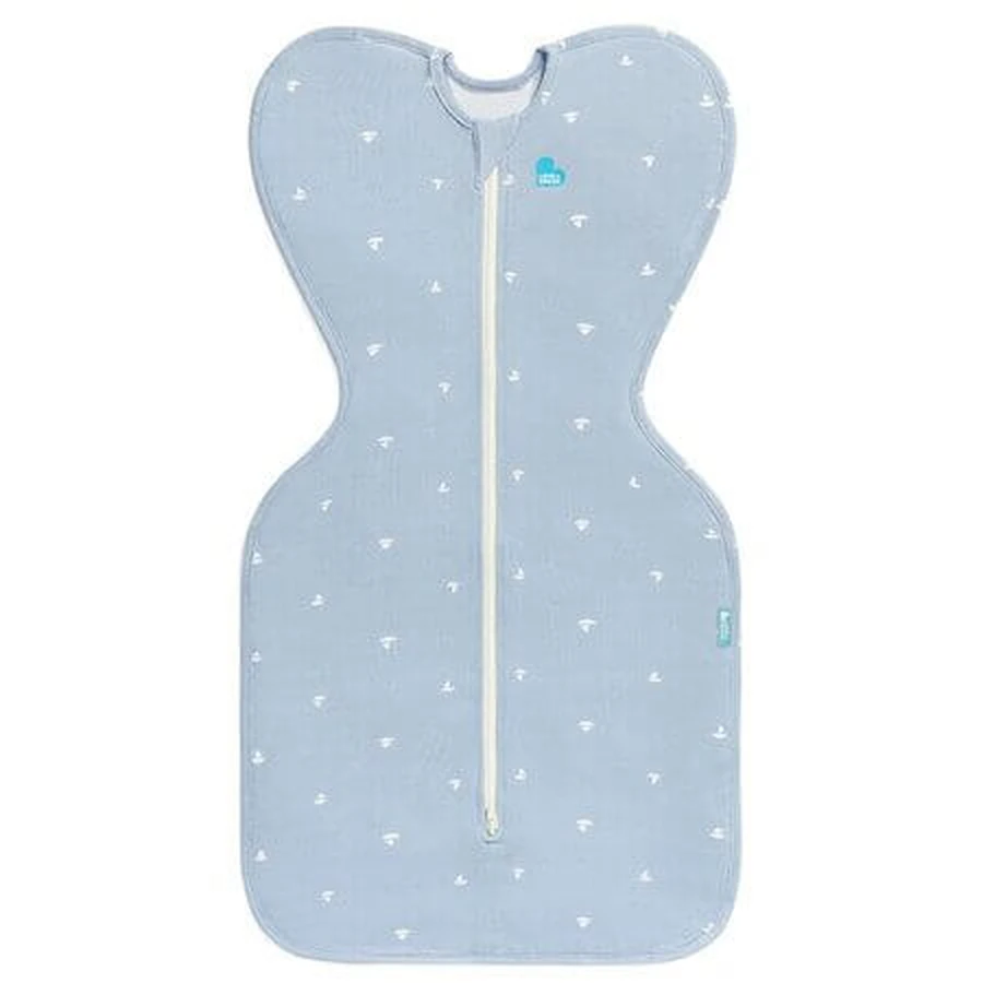 Sac de dormit pentru infasat bebelusi Swaddle Up, Marimea S, 1 TOG, Blue, 1 bucata, Love to Dream