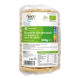 Cracker di mais biologici con quinoa e sale marino, 100 g, Bio All Green