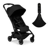 Pachet carucior pentru copii, Joolz Aer2 Space Black + Marsupiu pentru toddler, Wildride