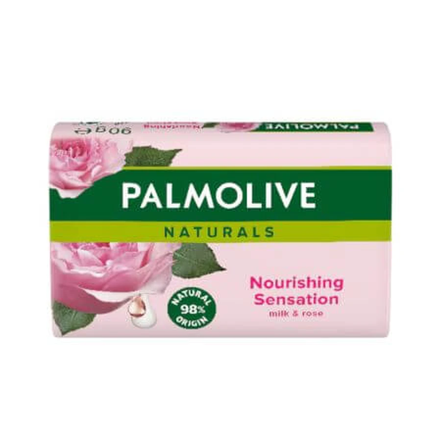 Jabón en pastilla «Milk & Rose», 90 g, Palmolive