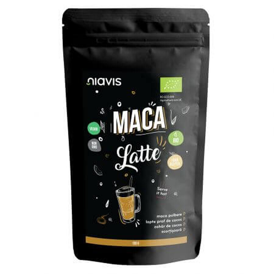 Maca lait en poudre eco, 150 g, Niavis