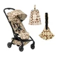 Lot poussette : Joolz Aer2 + porte-enfant Wildride + couverture de pique-nique Boho