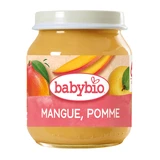 Ekologiczny przecier z mango i jabłka, od 4. miesiąca życia, 130 g, Babybio