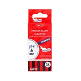 Lot de cartouches courtes « You & Me », bleu thermosensible, lot de 12, Daco