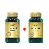 Envase de lecitina, 1200 mg, 60 + 30 cápsulas, Cosmopharm