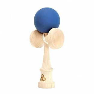 Kendama in gomma piena, blu, KBR Kendama