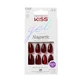 Unghii false Gel Fantasy Magnetic, BeatBelles, 28 bucati, Kiss