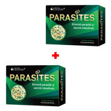 Envase Parasites Total Cleanse, 30 + 30 comprimidos recubiertos, Cosmopharm