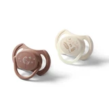Chupetes simétricos de silicona Night & Day, a partir de 18 meses, paquete de 2, Babyono