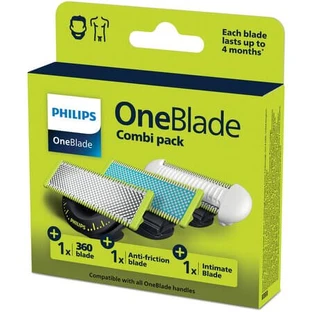Rezerve Intimate, 360, Antifraction OneBlade, QP936/50, 3 lame, Philips