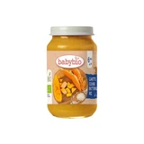 Puré ecológico de zanahoria, calabaza y arroz, a partir de los 6 meses, 200 g, BabyBio