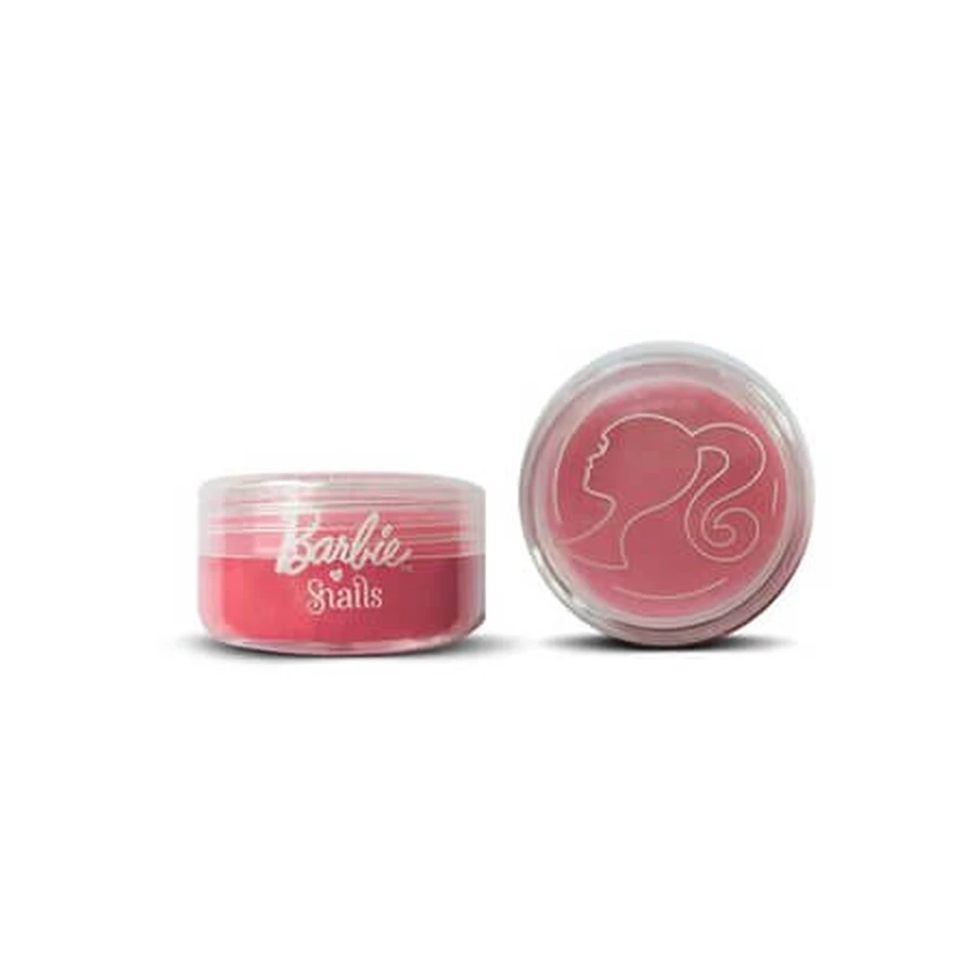 Barbie Lip Balm, Pink, 10 g, Snails