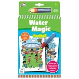 Carte de colorat reutilizabila cu apa Water Magic, Meci de fotbal, 3 ani+, Galt