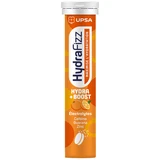 Electrolyte dietary supplement, Hydra Boost, Orange, 16 effervescent tablets, HydraFizz