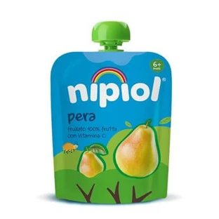 Purea di pere, dai 6 mesi in su, 85 g, Nipiol