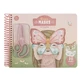 Book with cut-out masks, stickers, and scissors included—Rosa, ages 3+, Little Dutch
