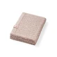 Knitted Bamboo Blanket, 75x100 cm, Brown, Babyono