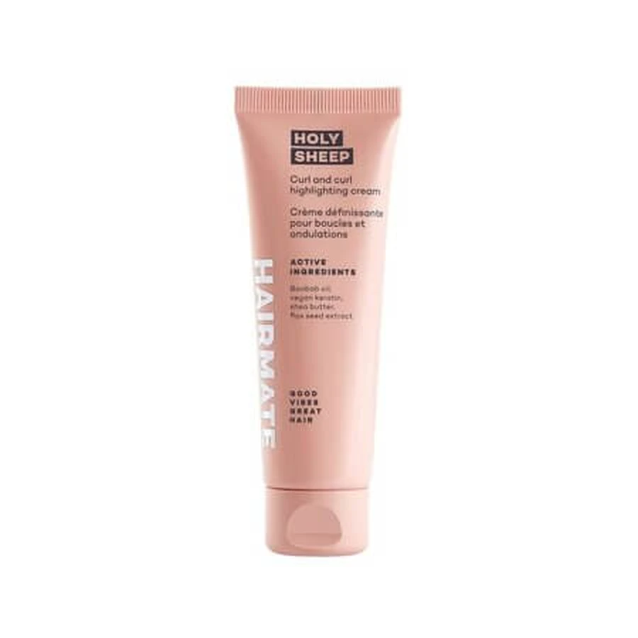 Crema modellante per ricci Holy Sheep, 50 ml, Hairmate