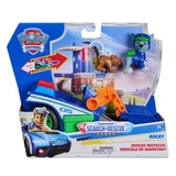Rocky-Figur und Rettungs- und Such-Recycling-Fahrzeug-Set, ab 3 Jahren, Paw Patrol