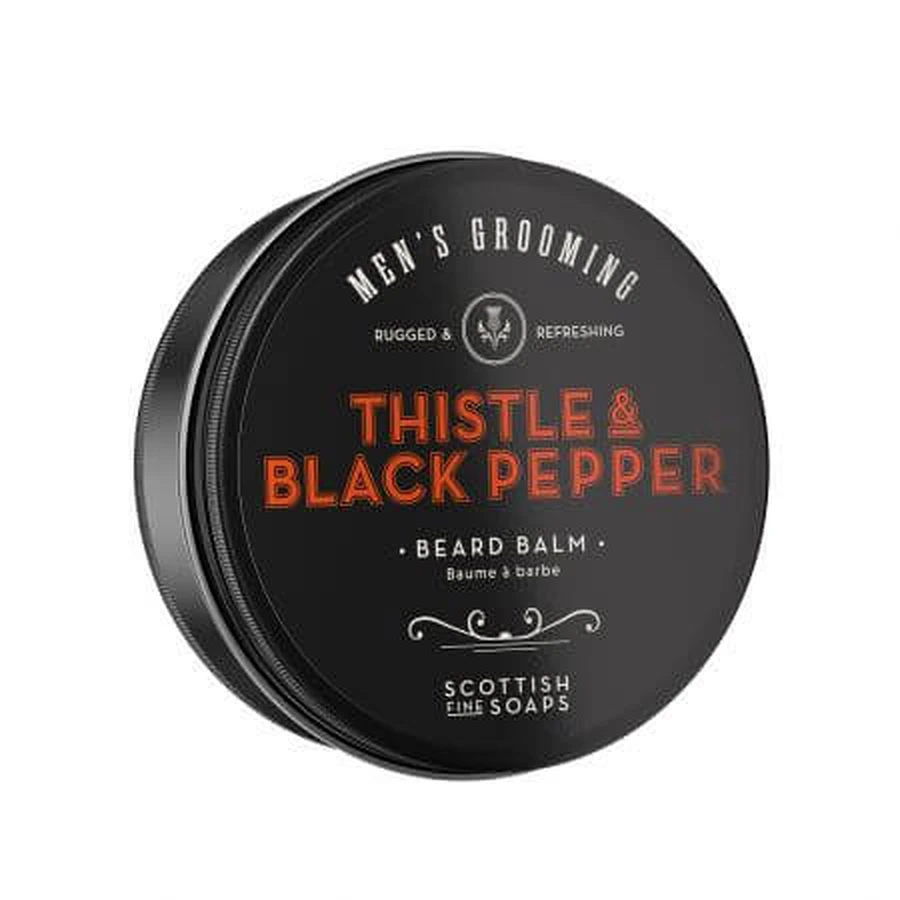 Thistle & Pepper Beard Balm, 95 ml, Scottish Fine Soaps