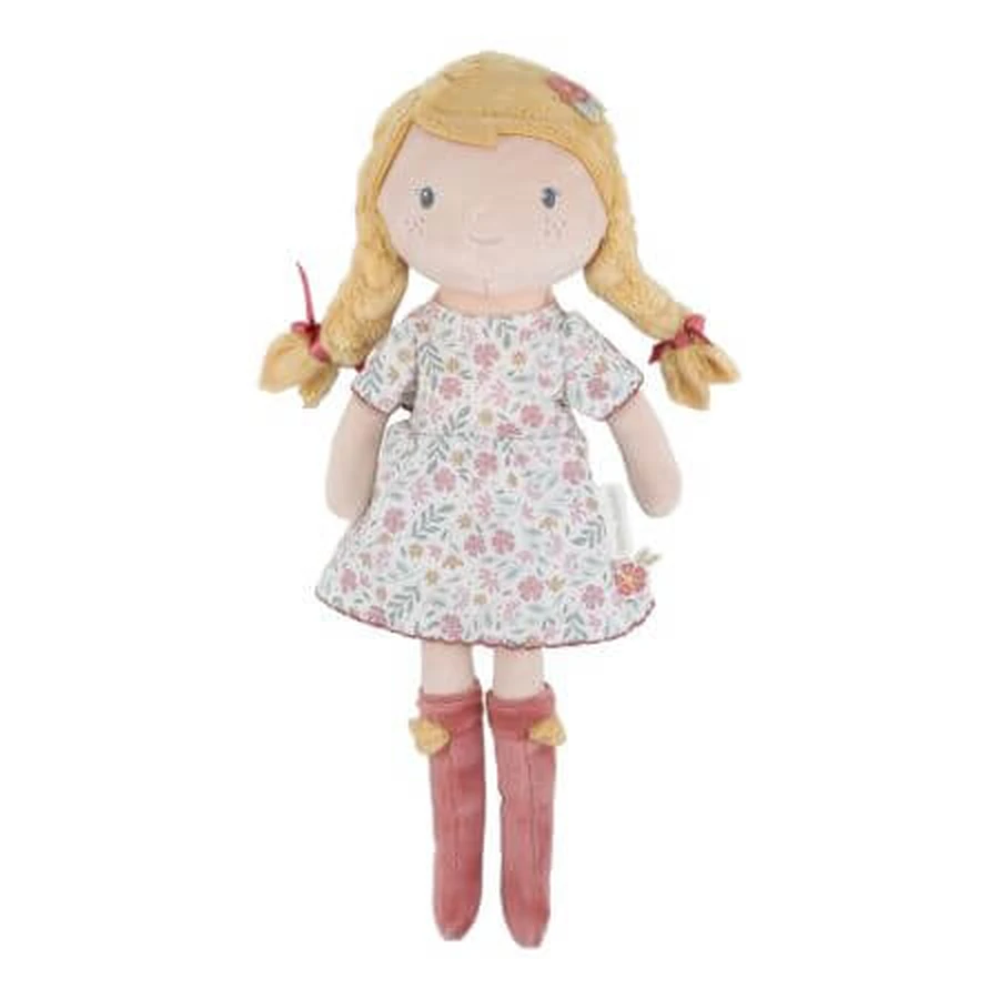 Papusa textila Julia, 35 cm, 12 luni+, Little Dutch