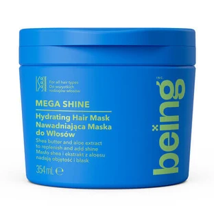 Masque hydratant pour tous types de cheveux, 354 ml, Being