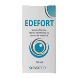 Edefort hypertonische steriele oogheelkundige oplossing, 10 ml, Evotech Pharma