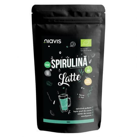 Spirulina melkpoeder eco, 150 g, Niavis