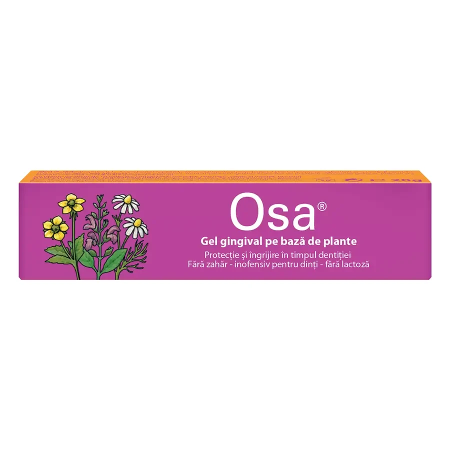 Zestaw promocyjny na okres ząbkowania: Osanit w granulkach 7,5 g + Osa Gel 20 g (2 tubki): ceny i cechy