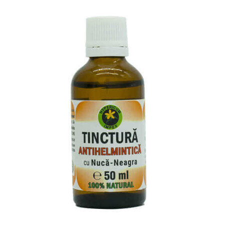 Tintura antihelmíntica con nuez negra, 50 ml, Hypericum