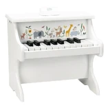 Pianoforte in legno bianco con animaletti - Sarah Betz - Vilac