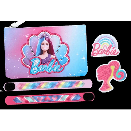 Set creativo 5 in 1, Barbie, Diamond Painting